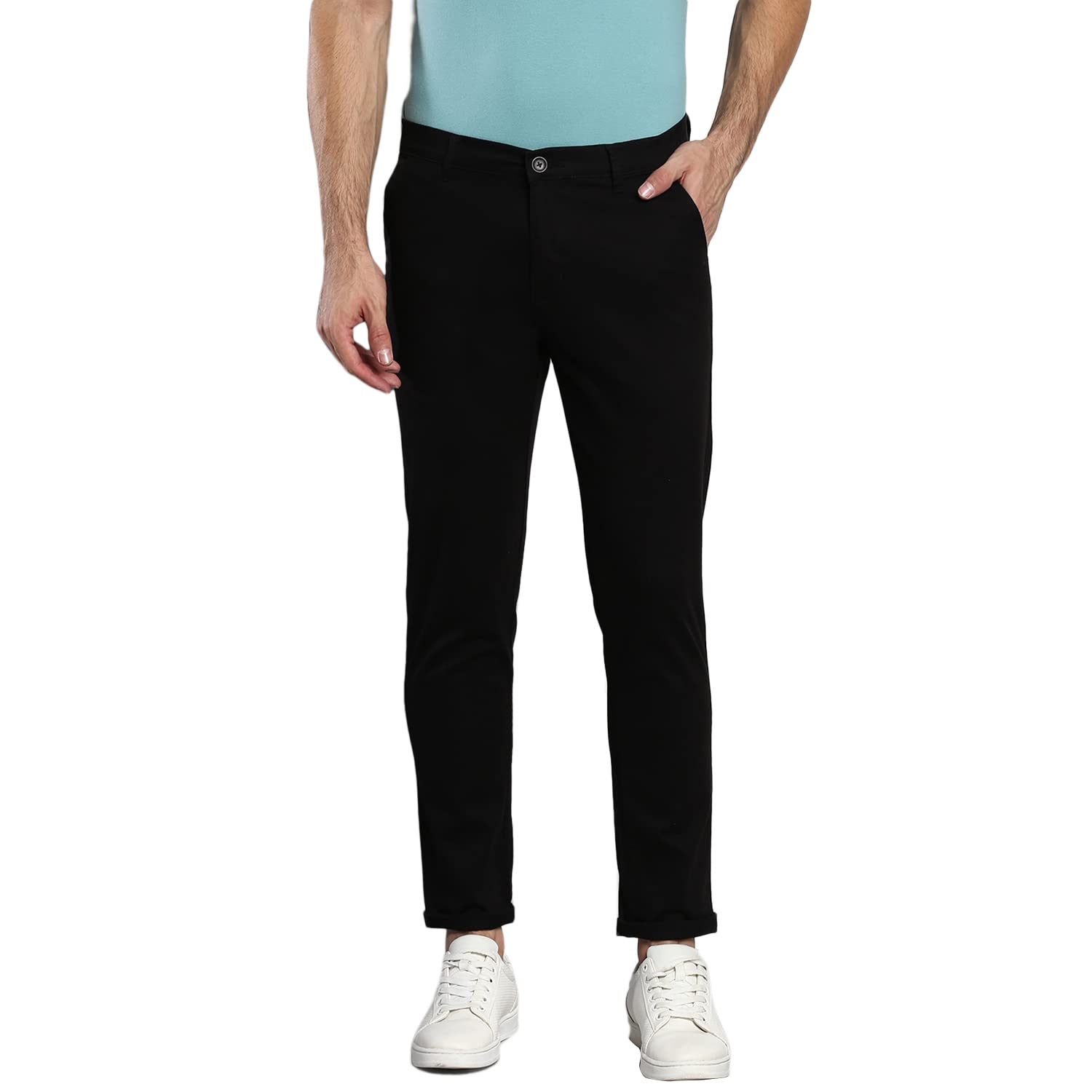 dennis lingo Men's Regular Fit Mid Rise Pants-picture-12