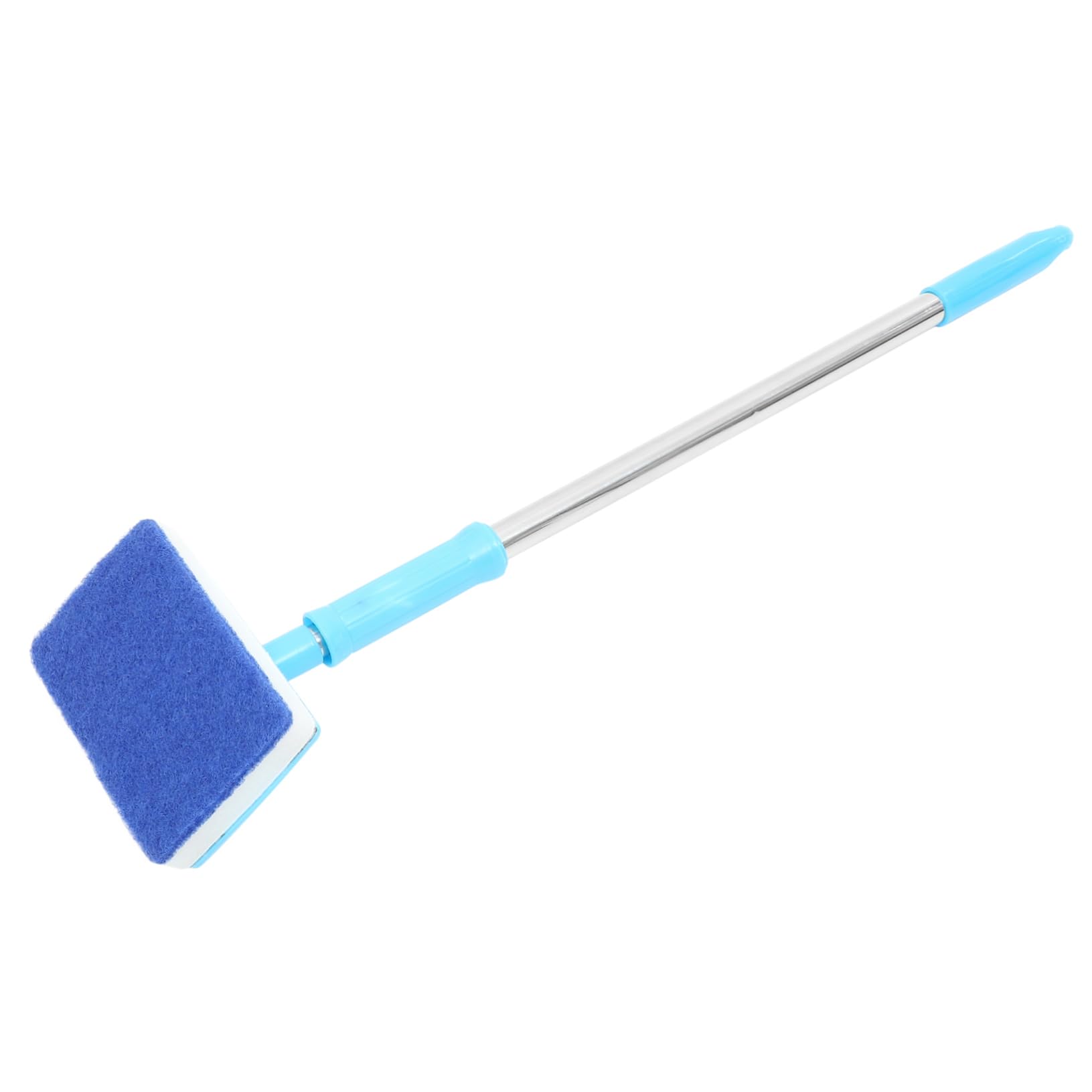 NOLITOY 2pcs Adjustable Aquarium Cleaning Brush Fish Tank Handle Brush Sturdy Stainless Steel No Deformation