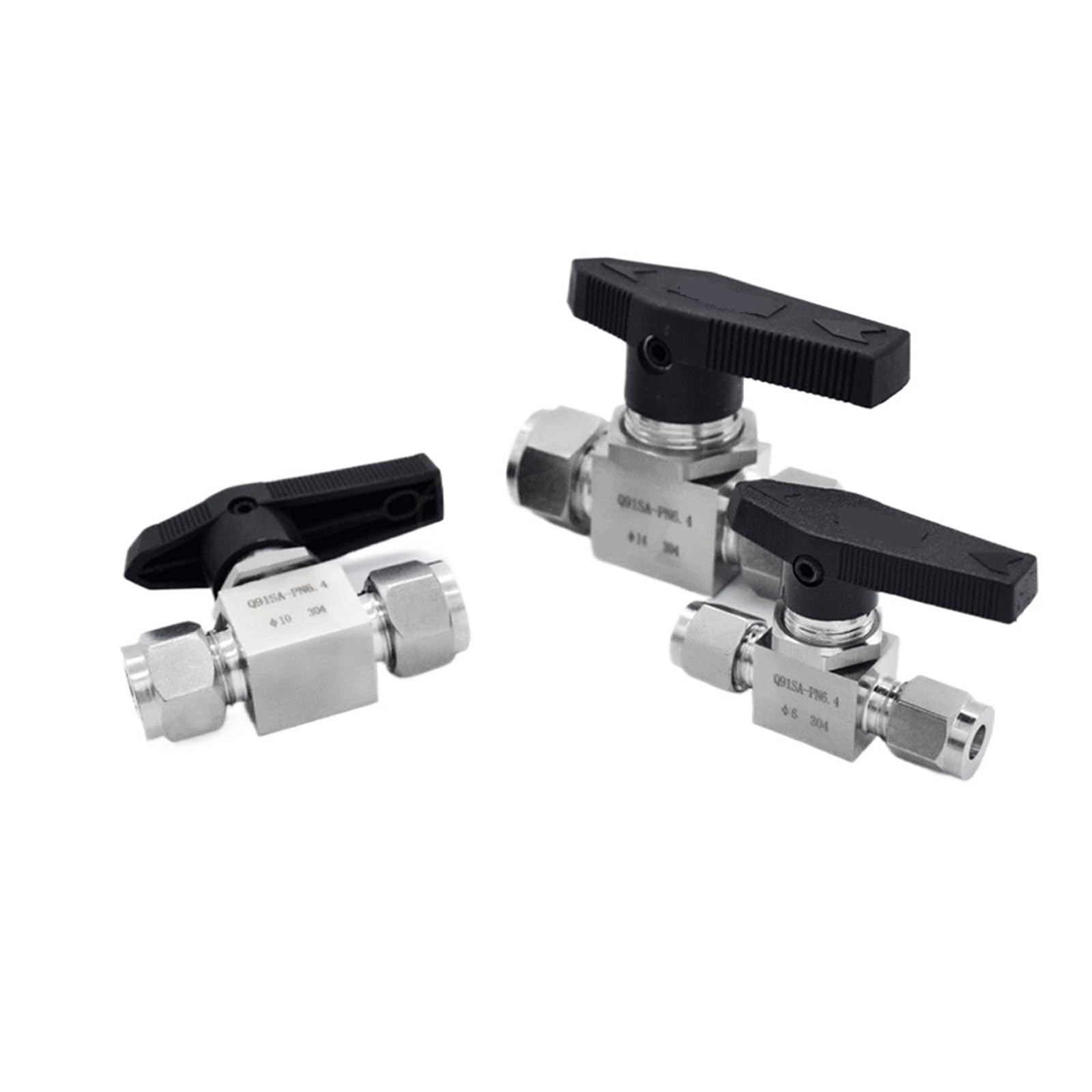 Vanne sphérique inox 316 quart de tour étanche pour circuit de carburant et gaz