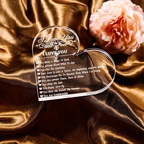 10 Reasons Why I Love You Keepsake and Paperweight Wedding Decorations Christmas Centerpieces Home Decor Valentine's Day Gift