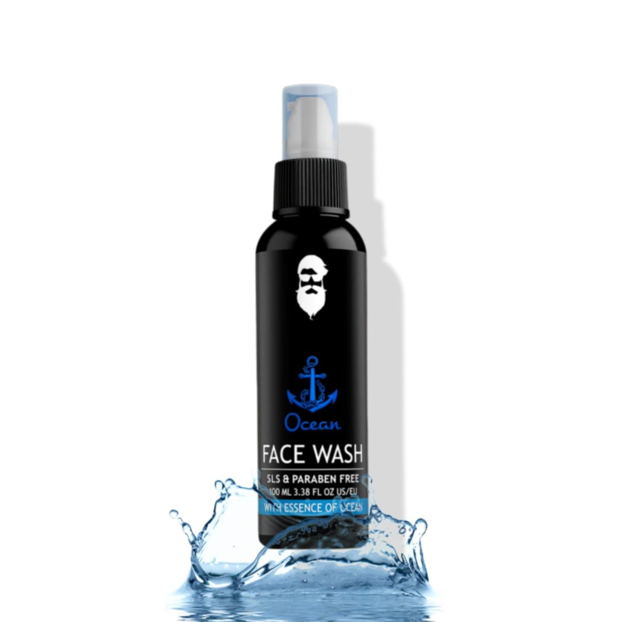 MIHAI Ocean for Men, Fights Acne & Pimple, Brighten Skin, All Skin Types Face Wash 100ML (200 ml)