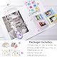 Rieibi Zubehör für Fujifilm Instax Mini 12, Geschenkpaket enthält transparente Instax Mini 12 Hülle mit Gurt, Mini-Fotoalbum, Selfie-Spiegel, DIY-Aufkleber, Farbfilter (ohne Kamera) – Lila