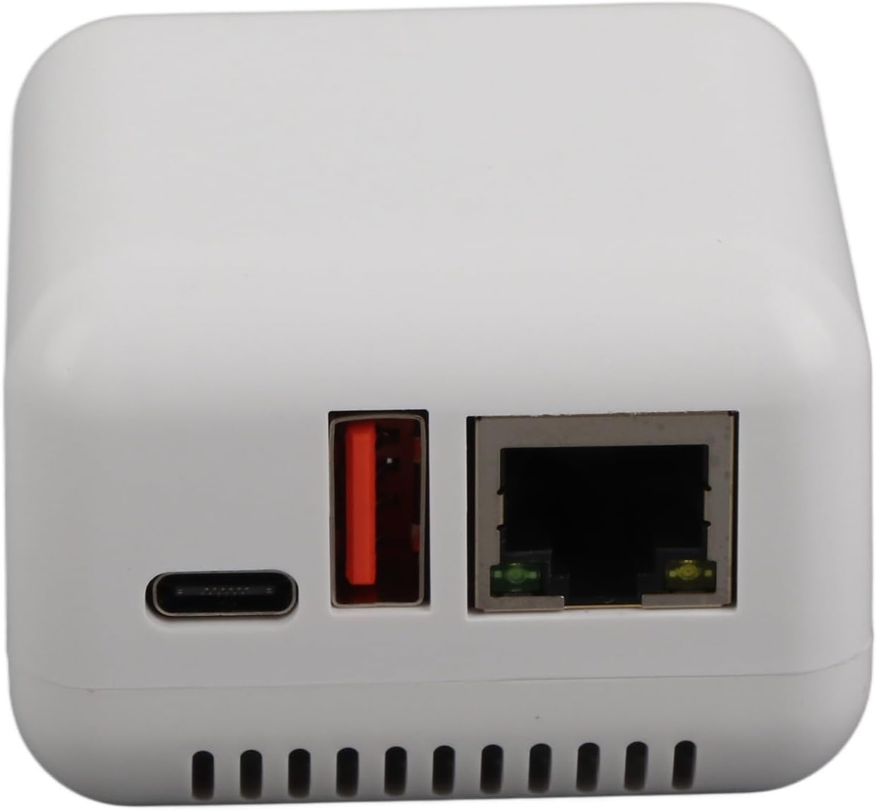 Usb 2.0 Network Print Server, Usb Printer Server Support Up to 256GB, LAN Print Share Server for XP for Android for Linux 3.4 (UKPlug)