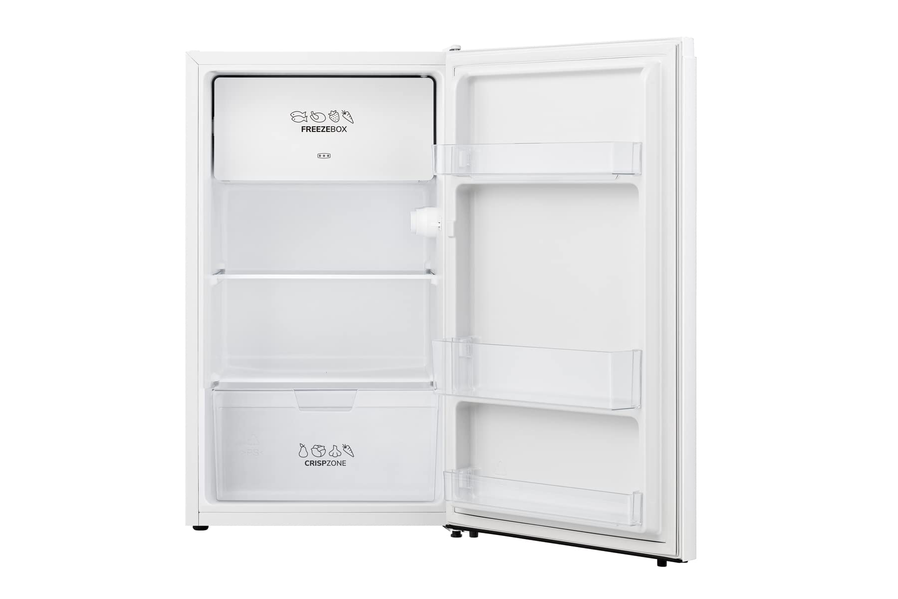 Gorenje RB 39 FPW4 Kühl-Gefrierkombination 82 Liter, 75 Liter Kühlteil, 7 Liter Gefrierteil, Gemüsefach, 156 kWh/a, weiß