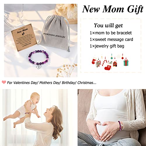 New Mom Gifts For Women, First 1St Mothers Day Gifts For New Mom, Best Pregnancy Gifts For First Time Moms New Mom Gifts For Women After Birth, 1St Mothers Day Gift Ideas For Mom Mama Mommy To Be Bracelet #TOP5