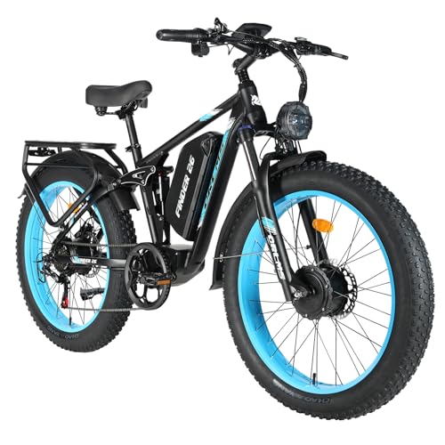 Aoeracy Bicicleta Eléctrica De Montaña, 26 X 4.0 Llantas Anchas, Bicicleta Eléctrica Para Adultos Con Transmisión De 7 Velocidades, Batería Extraíble De 25ah, E-Bike Para Hombres Y Mujeres Aoeracy Bicicleta Eléctrica De Montaña, 26 X 4.0 Llantas Anchas, Bicicleta Eléctrica Para Adultos Con Transmisión De 7 Velocidades, Batería Extraíble De 25ah, E-Bike Para Hombres Y Mujeres