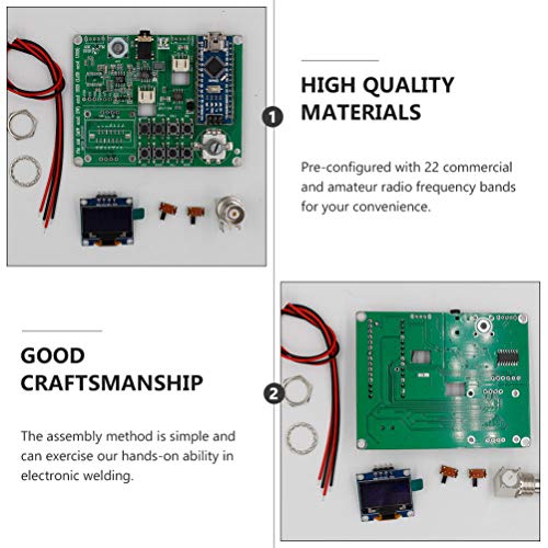 ULTECHNOVO Placa de Rádio FM Módulo Receptor de Rádio Stereo Diy Conjunto Módulo Fio Módulo Receptor