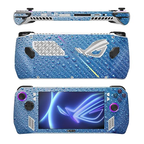 Image of MightySkins Carbon Fiber Skin Compatible with Asus ROG Ally - Mist | Protective, Durable Textured Carbon Fiber Finish | Easy to Apply, Remove, and Change Styles