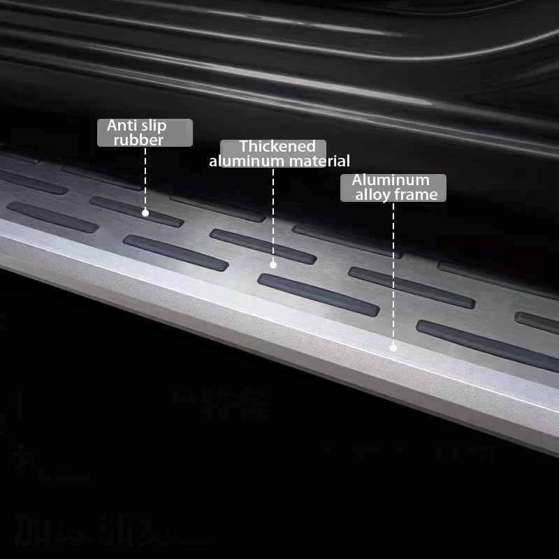 Estribos laterales aluminio para Buick Envision 2016-2020 miniatura 3