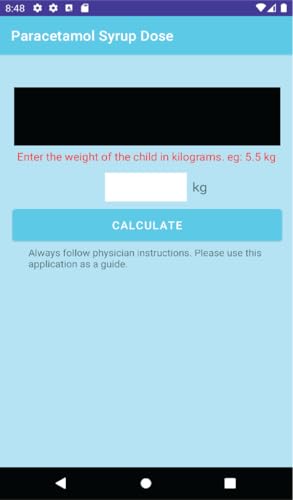 Paracaetamol Syrup Dosage