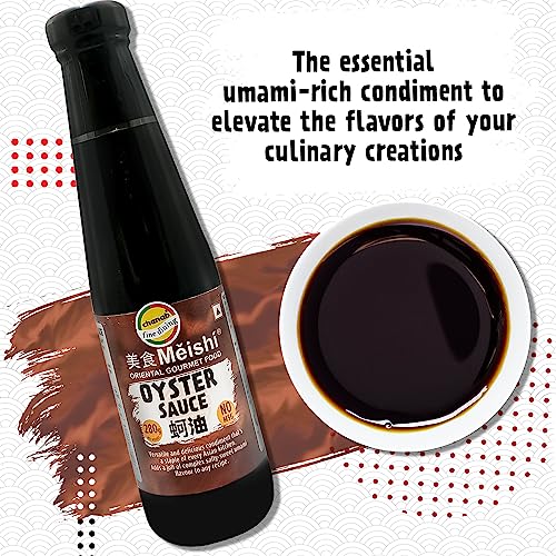 Image of Meishi Oyster Sauce, 280 Gm | Stir Fry Cooking Sauce | Slightly Sweet And Salty Umami Taste | No Msg