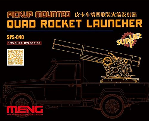 Meng SPS-040 Model 1: 35 Pick-Up Mounted Quad Rocket Launcher
