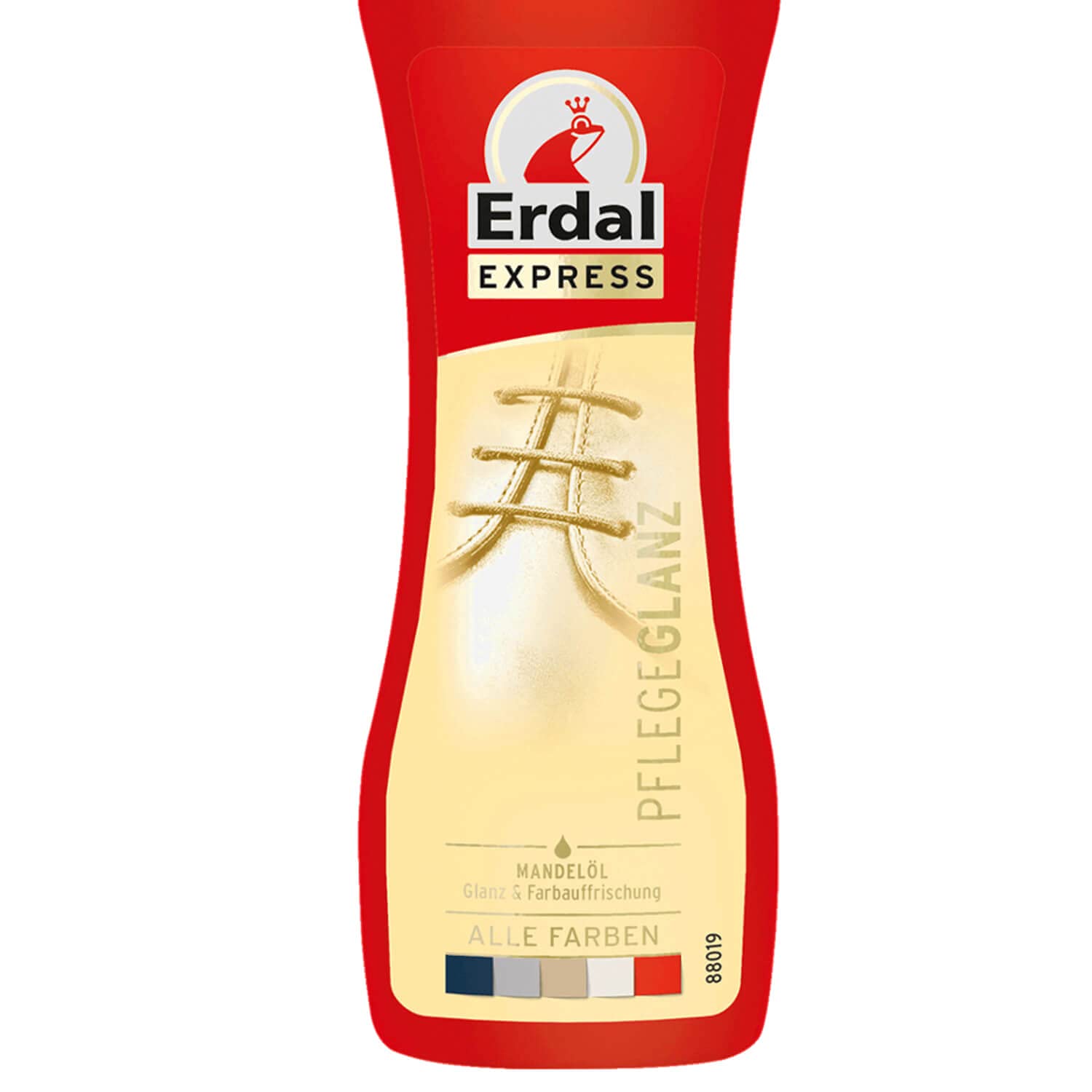 Erdal Express pielęgnacja butów z olejem migdałowym bezbarwna, pielęgnuje, chroni i odświeża kolor, 1 opakowanie 1 x 75 ml bezbarwny