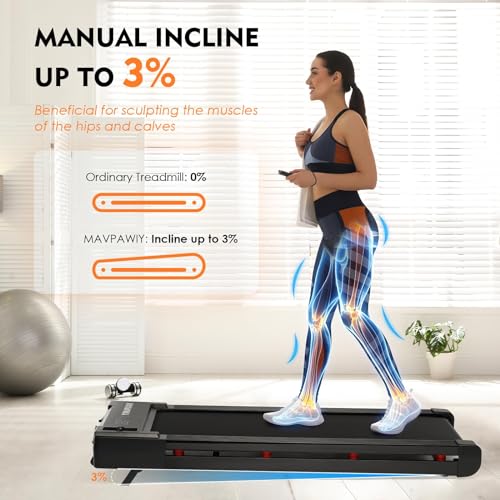 Caminadora plegable GOWE bajo escritorio 2.25 hp miniatura 4