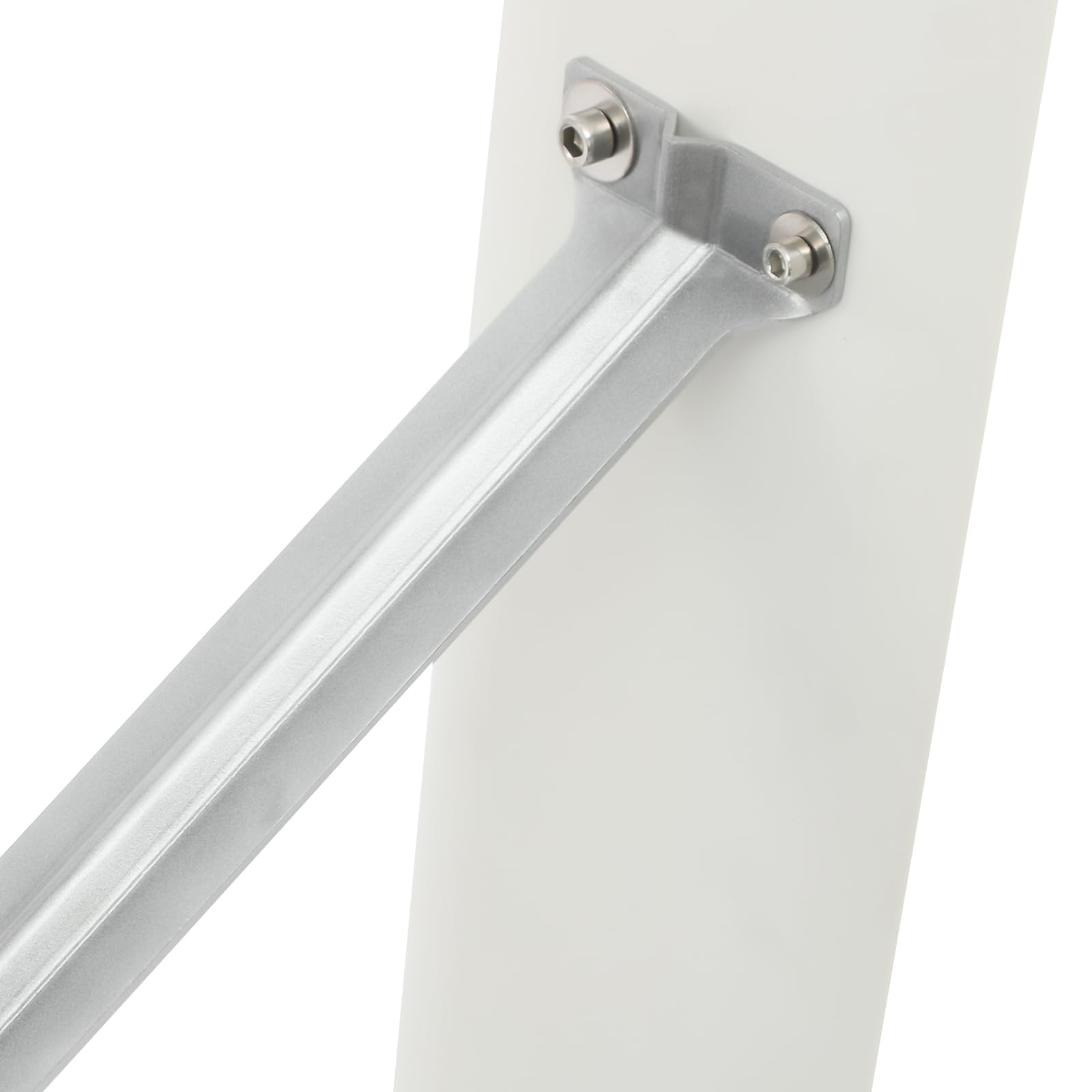 OUKANING Vertikaler Windgenerator 12V 24V 500W, Windturbine Windkraftanlage Mit Steuergerät und Automatische Luv Anpassungsfunktion, Ip67, 30Db, 5 Flügeln (Weiß, 24v)