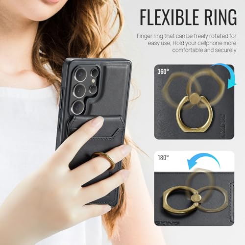 Étui iPhone 14 Pro Max magnétique protégeant l'appareil avec bague - 4