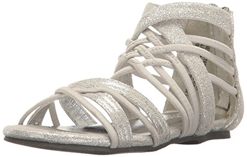 Kenneth Cole REACTION Girl's Kiera Stretch-t Gladiator Sandal
