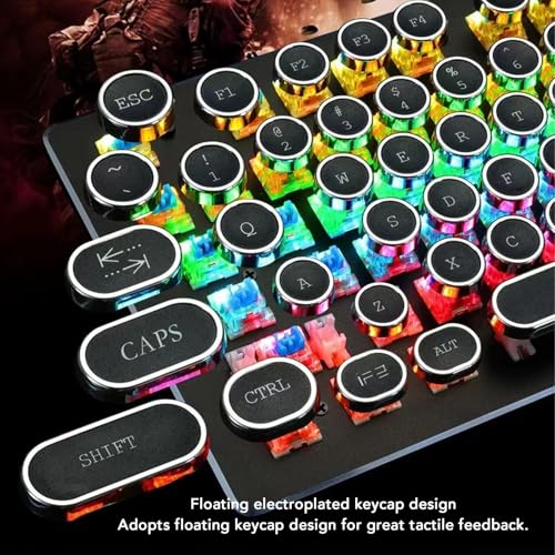 Teclado Gamer Vikye2qby0vu4h7-11 Mecánico RGB USB miniatura 5