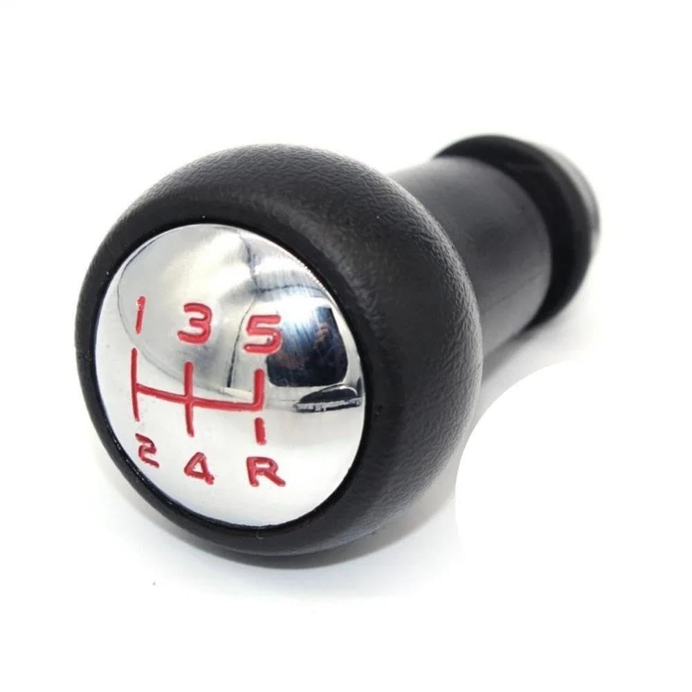 YDXHERTA Car Gear Shift Knob for Citroen C4L C2 C3 C5 for Peugeot 106 107 205 206 207 306 307 308 309 405 406 407 508 605 607 Auto Parts(Red Font)