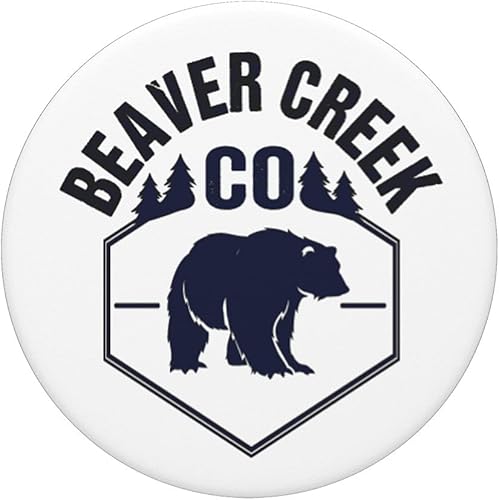 Miniatura 3 de Beaver Creek Colorado Bear Wildlife Beaver Creek Animal Bear PopSockets Swappable PopGrip