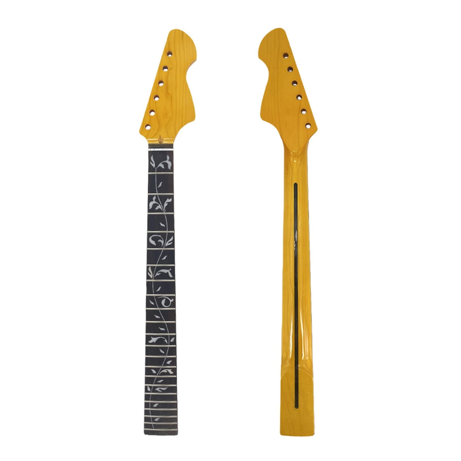 Amazon.com: VetimobatoYellow Paint Maple Electric Guitar Neck 6
