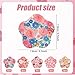 25pcs Adhesive Patches for Libre 2/3, 5 Styles Flower Shape CGM Tape Overpatch Over Patches with No Glue On The Center Waterproof & Breathable Sensor Adhesive Monitor Covers Stickers for Long Stay