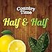 Country Time Half & Half Lemonade Iced Tea Naturally Flavored Powdered Drink Mix 1 Count 19 oz Canister