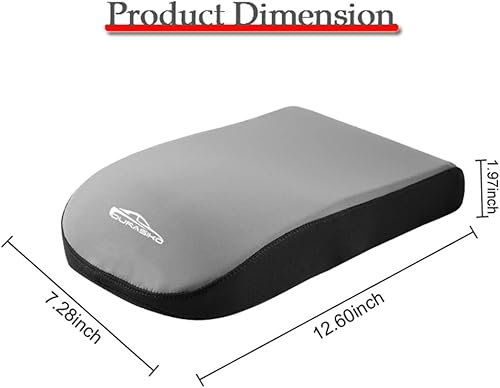 Miniatura 5 de Almohadilla avanzada para consola central de automóvil, cojín de espuma viscoelástica para reposabrazos de automóvil, almohada para reposabrazos,