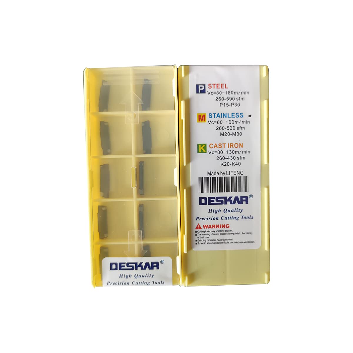 Deskar 100% original MGMN MGMN200 G MGMN200-G LF6018 - Cuchilla ranuradora