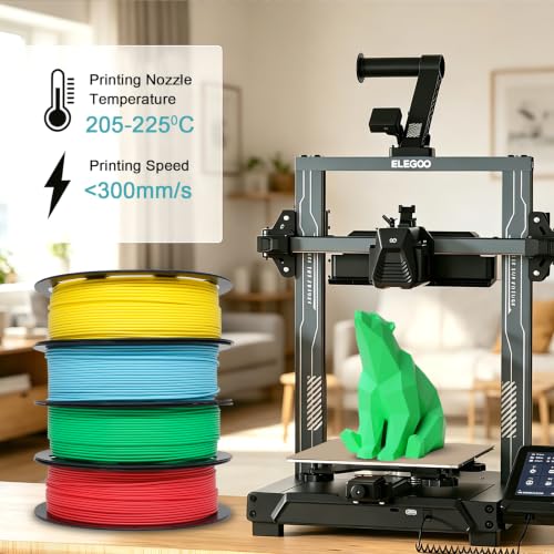 Image of 1.75mm Matte PLA Filament 8 Colors 250g 8 Pack, Low Warping Smooth Print 3D Printer Filament for Most FDM Printers