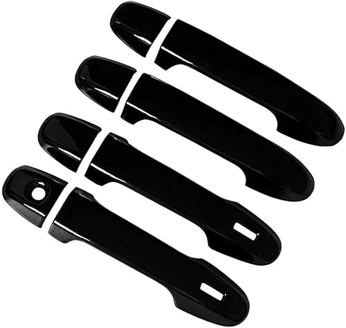 DEYTOP - Cubierta exterior de manija de puerta para Subaru ImprezaForesterAscent 2019-2022 para Subaru XV Crosstrek 2018-2024BRZ 2012-2021 con 3