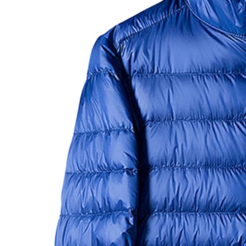 JEsilunmaMY Men's Thermal Sport Cropped Down Jacket Stand Collar Lightweight Packable Puffer Jacket Casual Warm Winter Coats3