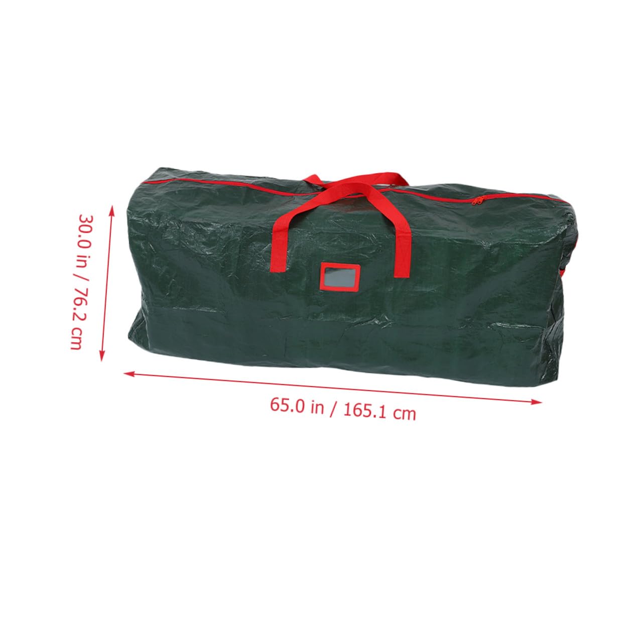 Homoyoyo Bolsa de Almacenamiento para Árbol de Navidad Grande 165X38X76 CM con Cremallera y Asas Reforzadas para Organizar y Proteger Decoración Navideña