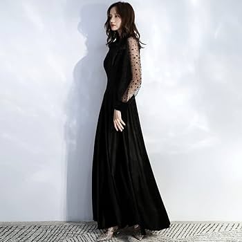 新品 3XL パーティードレス 大きいサイズ 結婚式 袖あり 黒 ワンピース RUIRUE BOUTIQUE パーティードレス 結婚式 ワンピース 大きい
