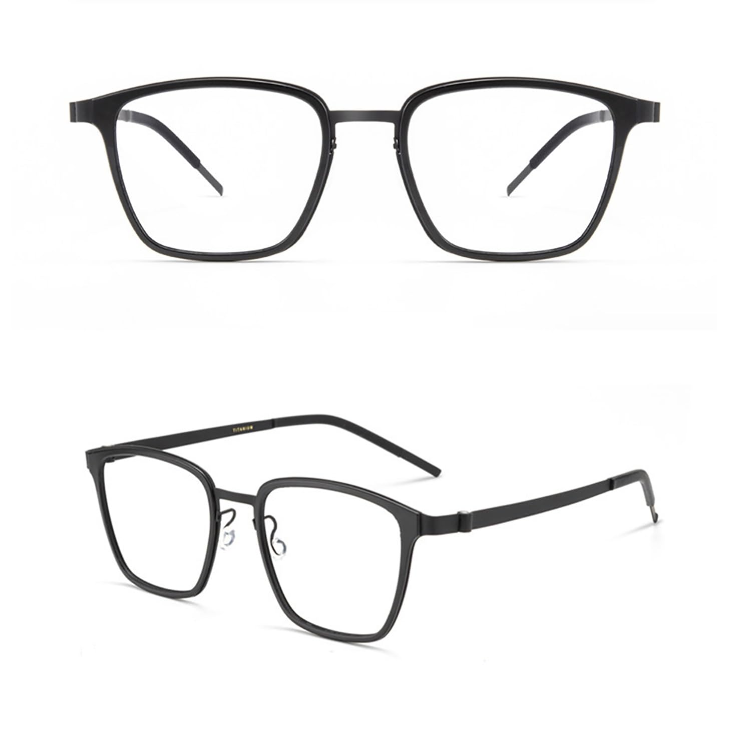 Mode Groß Rahmen Computerbrille, Herren Damen Anti Blaulicht Brille, Anti-Augenbelastung Lesehilfe