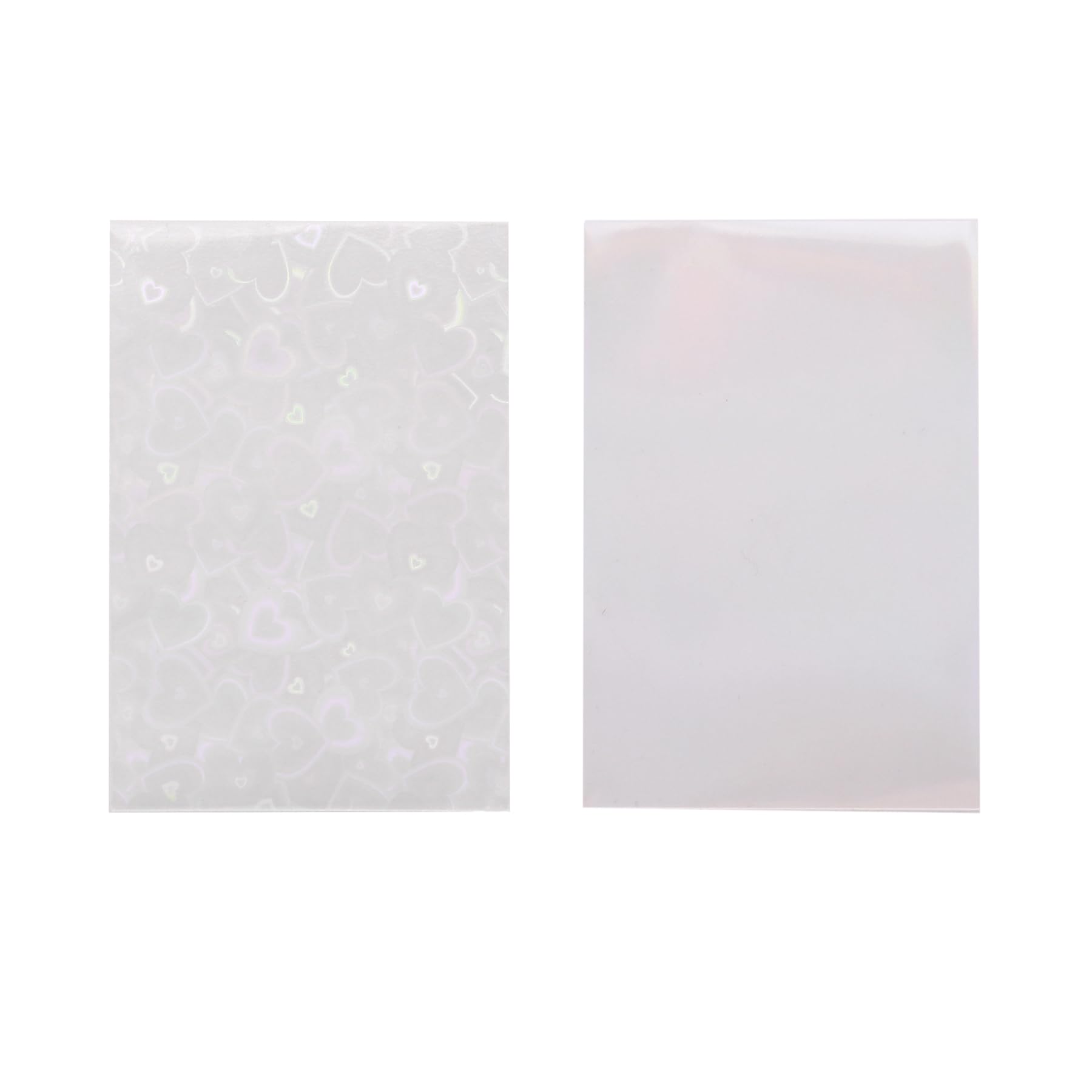 100 Custodie Olografiche Per Photocard Kpop - Design Arcobaleno, 61x88mm, Impermeabili E Senza Acidi - 2