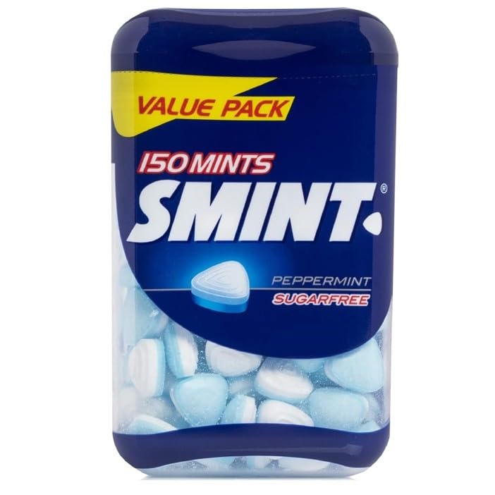 Caramelos XL de menta sin azúcar para la oficina y viajes pack de 8 2