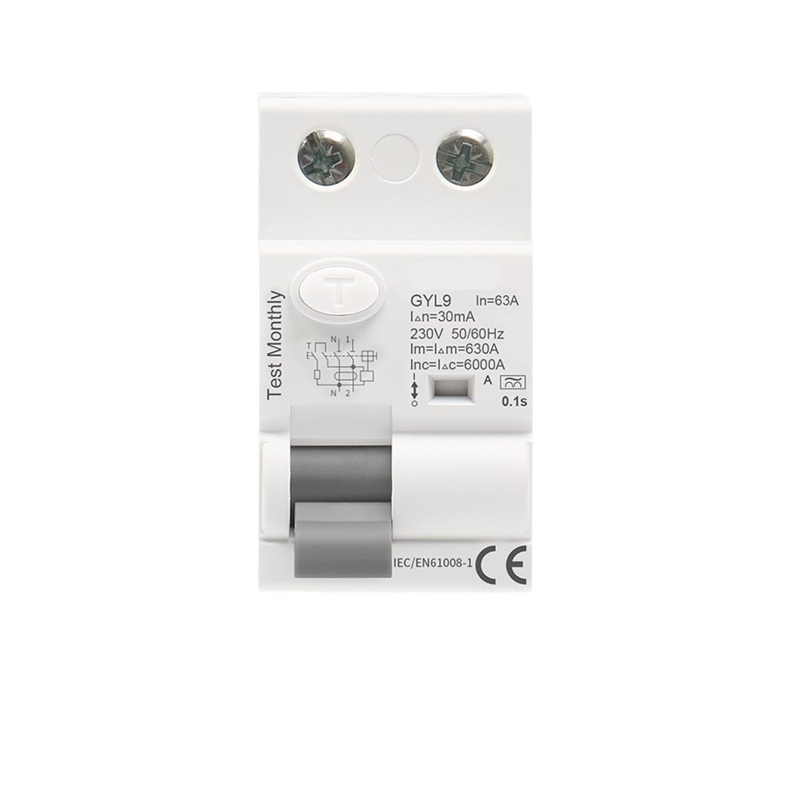 Evite fallos por fugas de corriente con el interruptor diferencial GYL9 Tipo A de 40A 5