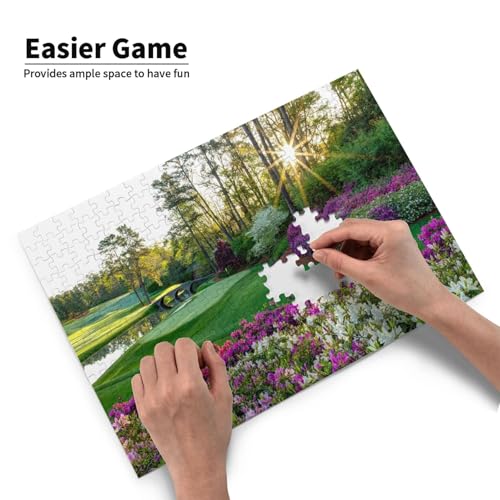 Rompecabezas de 500 piezas CanGbay paisaje nacional de golf, tamaño grande para adultos y niños, juguete educativo creativo miniatura 3