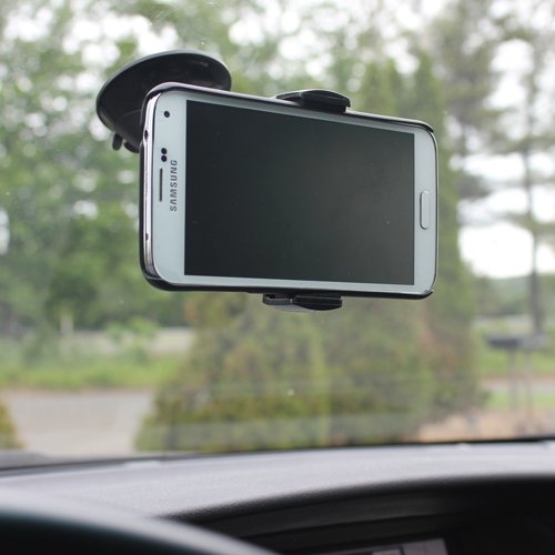 Compact Easy Mount Car Holder Windshield Suction Phone Cradle For Us Cellular Motorola Electrify M - Us Cellular Motorola Moto G (3Rd Gen) - Us Cellular Motorola Moto X, Moto X (2Nd Generation) #TOP3