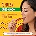 CHUZA Spicy Dried Mango Snacks Bites (4.5 oz. Pack of 2) – Mexican Candy Style Sweet Chili Dried Mango, with Chili Seasoning, Chili Powder, Dried Fruit Snacks, Spicy Snacks