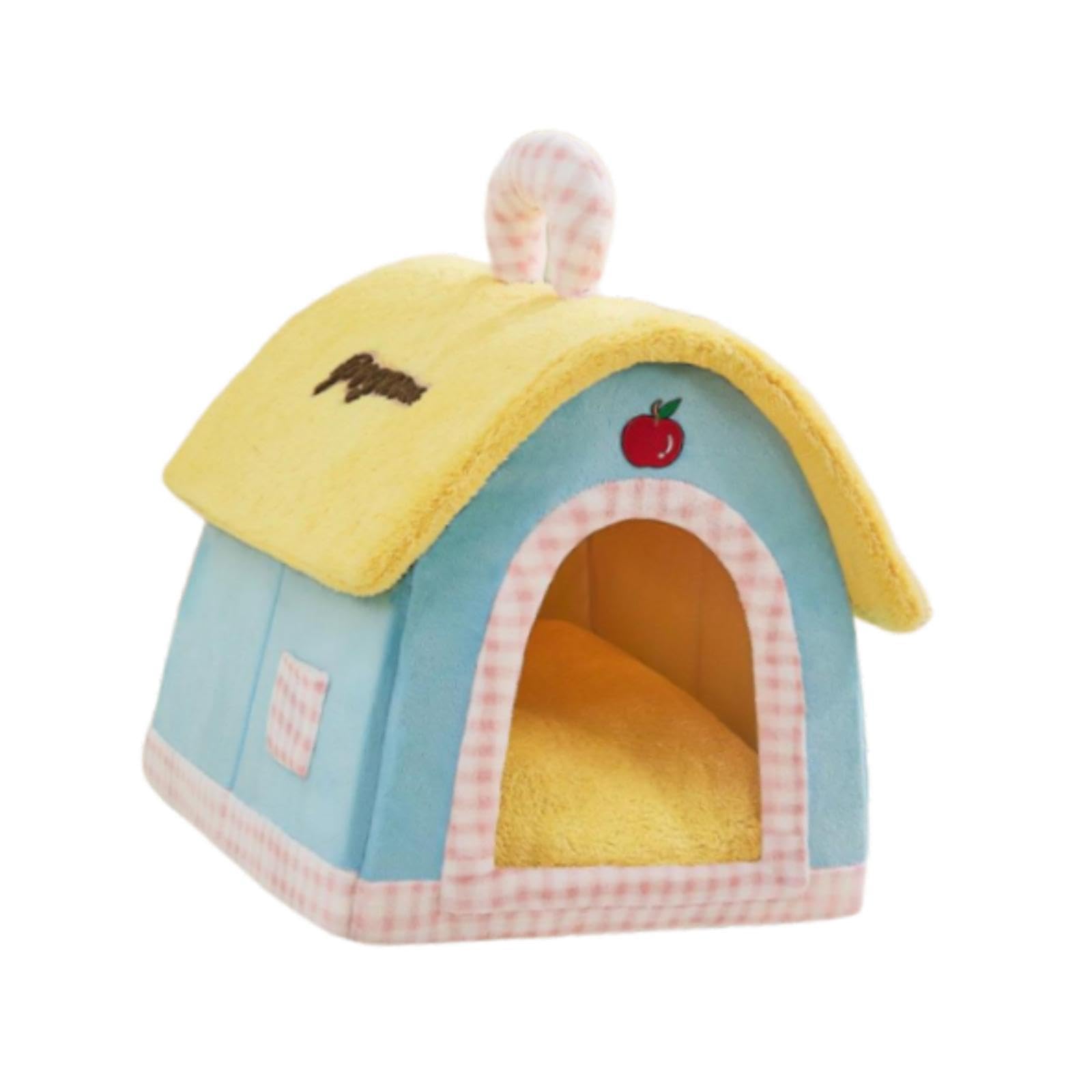 Niche pour chat et chiot amovible : accessoires pour animaux essentiels