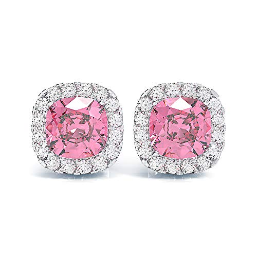 Boucles d'oreilles moissanite créées pour illuminer votre tenue de mariée
