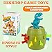 Pop-Up Dinosaur Pirate Bucket Game – Interactive Parent-Child Board Game for Kids,Toddlers & Children Ages 3 4 5 6 7 8, 2-4 Players, Cute Easter Gift for Boys & Girls