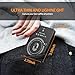 Magnetic Selfie Light,Phone Light Clip On with 128 LEDs & 3 Colors for Laptop,Tablet,Makeup,Video,Vlog,Live Streaming,Photo,Zoom Meetings,YouTube ect (Black)