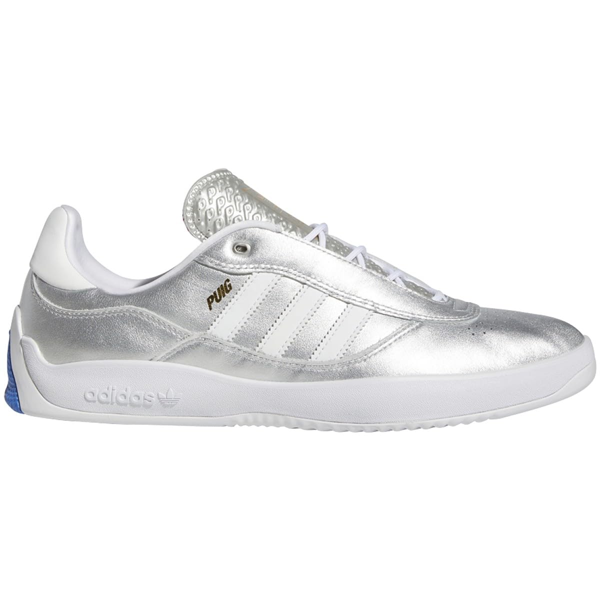 Amazon.com: adidas Puig Shoes - Silver Metallic White/Scarlet