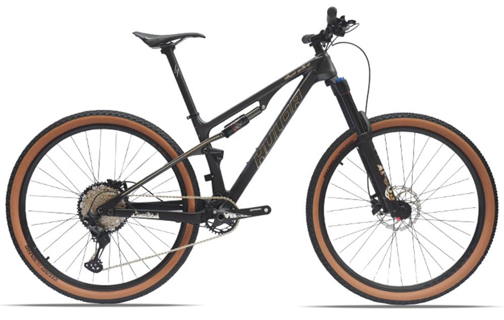 Bicicleta Montaña Fibra Carbono 29 Pulgadas, Eje Tubo Descenso, Parte Trasera Blanda, NX-12 Velocidades C,29in/17in