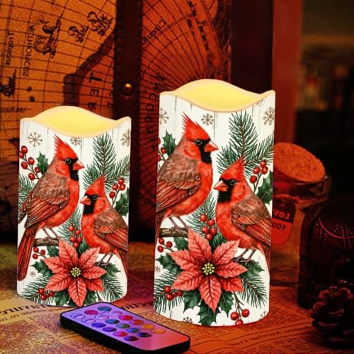 Image of Fall Pumpkin LED Flameless Candles with Remote Control, 4 Pack | Thanksgiving Day Flameless Candle Set with Timer, Sunflower Battery Operated Fake Candles for Home Decor, host gift