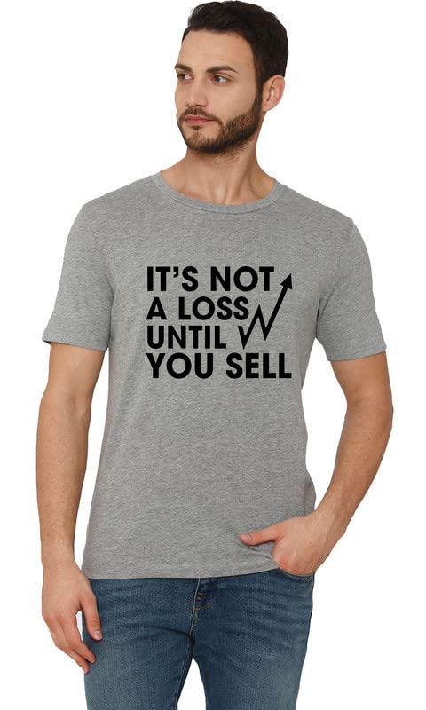 Image of Workshop Unisex Regular Fit Trade with Strategy not with Emotion Trading Graphic Printed T-Shirt | Stock Market T-Shirt | Day Trader |Share Treding T-Shirt