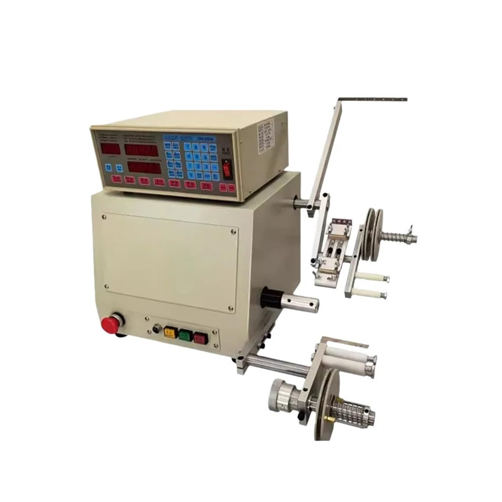 JVDDI Automatic Coil Winder Winding Machine Wire Diameter 0.1-2.5mm 750W Wires Cables + New Energy Transformer
